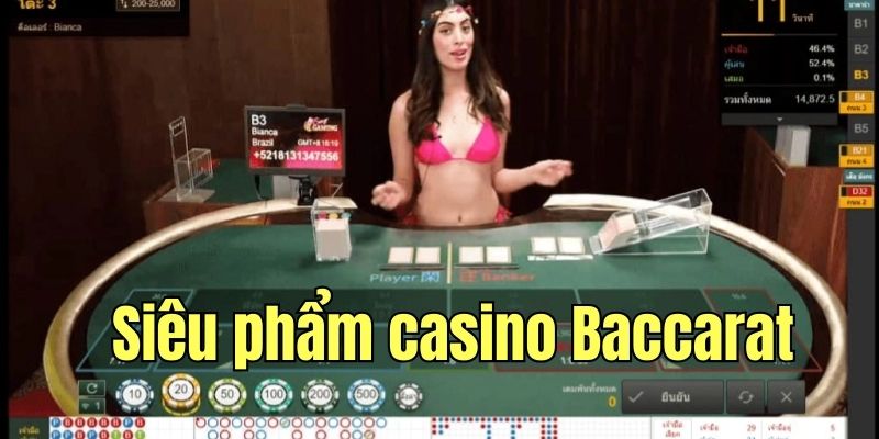 Baccarat- một siêu phẩm nổi đình nổi đám tại kho game Casino J88 