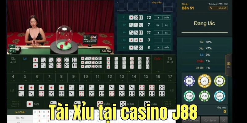 game tài xỉu tại Casino 